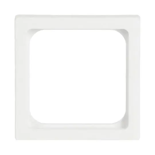 Produktfoto 1 von Abdeckung für Kommunikationsgeräte 50x50mm UP studioweiß matt