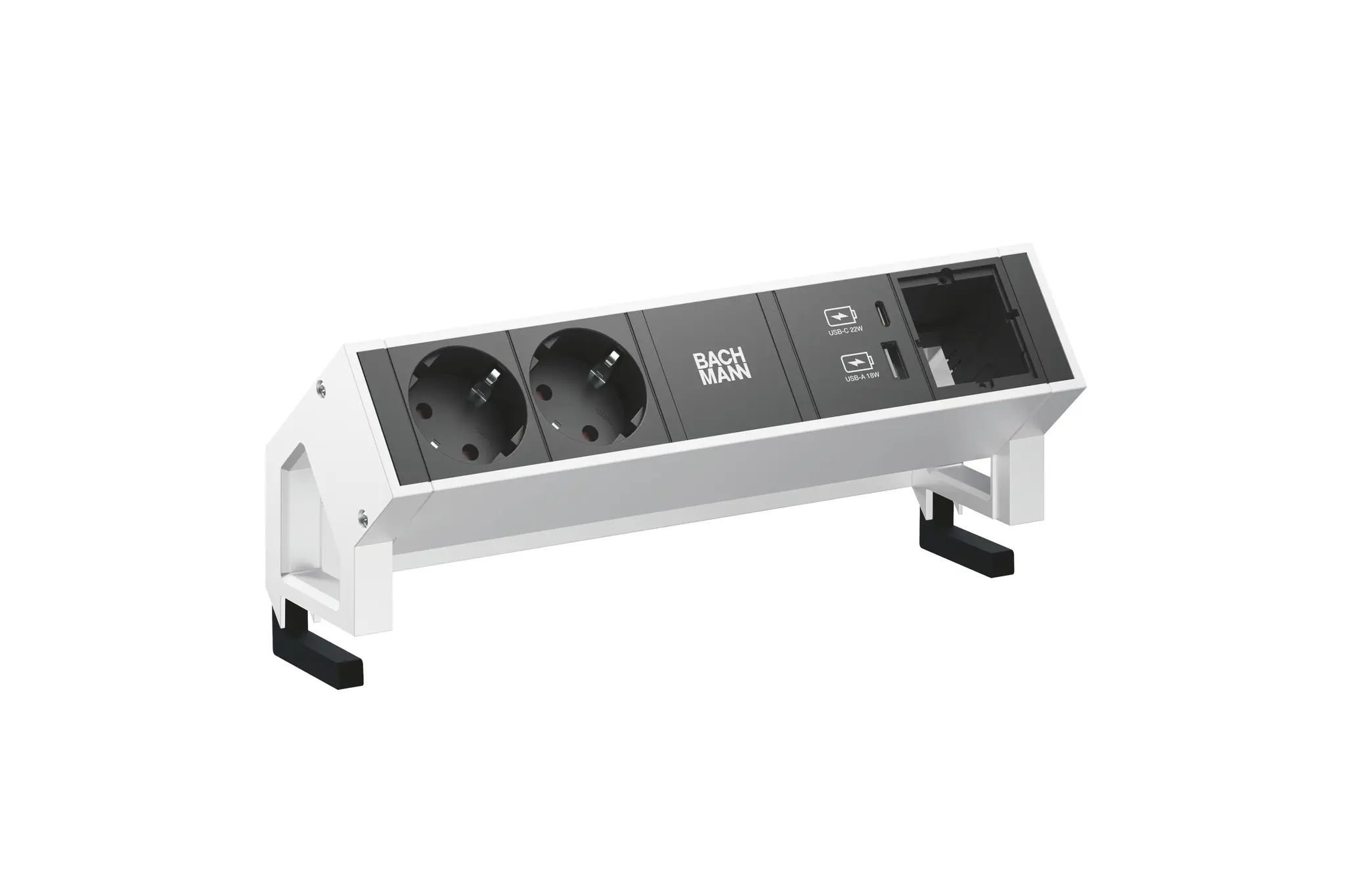 Produktfoto 1 von DESK2 2xCEE7/3 1xUSB A&C 22W Charger 1xCM 0