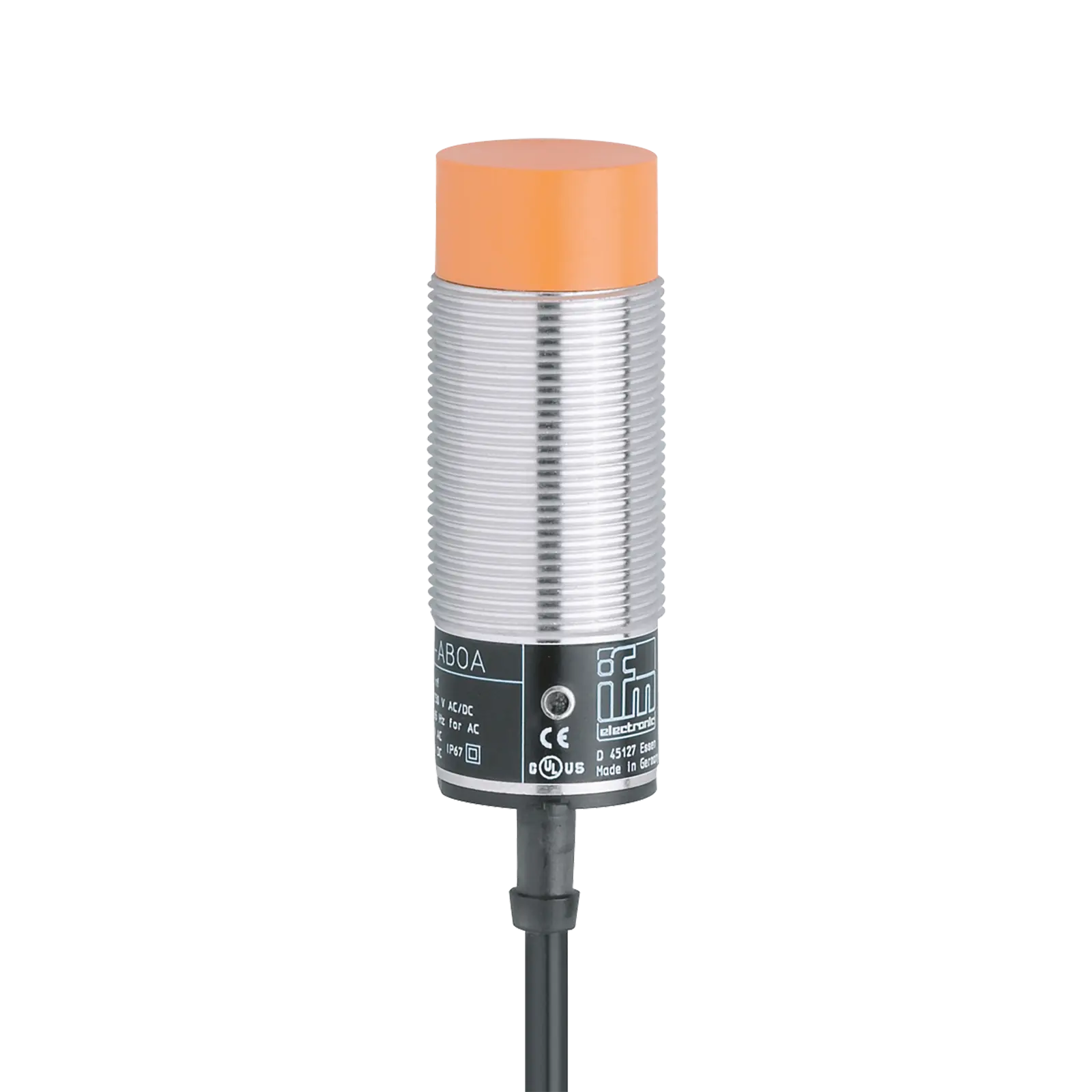 Produktfoto 1 von Ind.Sensor M30x1,5 L=81 Sn=15mm n.bündig S AC/DC 5m PVC IP67 2L 25Hz AC/50Hz DC