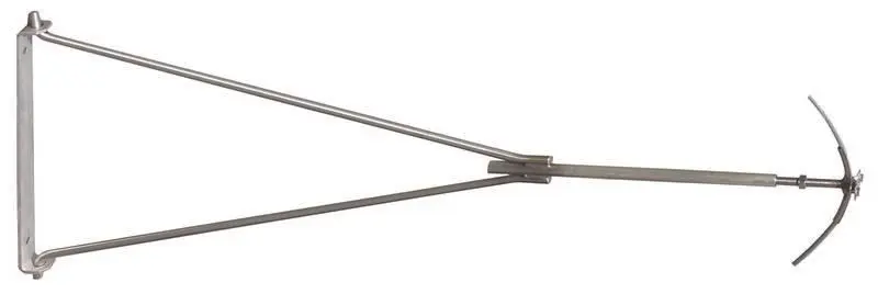 Produktfoto 1 von Traufenstütze für Rd 7-10mm NIRO verstellbar 1,25-1,55m