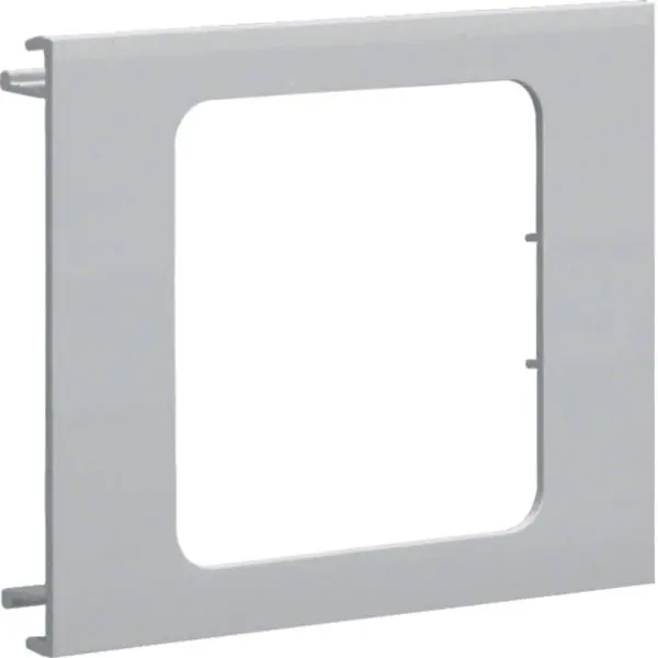 Produktfoto 1 von Blende 1f R7 für UP-Einsatz mit Rahmen PVC zu BR Oberteil 100mm lichtgrau