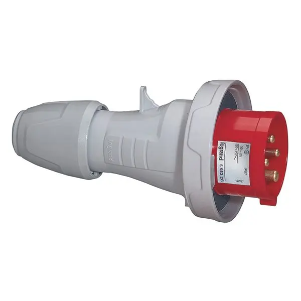 Produktfoto 1 von CEE-Steckdose 4P 16A 415V Rot IP67
