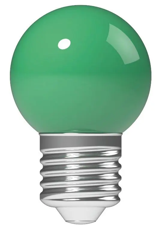 Produktfoto 1 von MEGA LM Deco LED 0,5W/grün E27