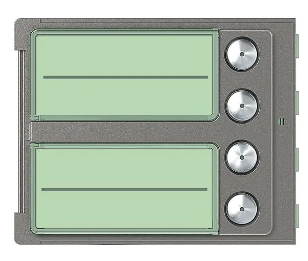 Produktfoto 1 von Frontblende Ruftastmodul 4Rt Robur