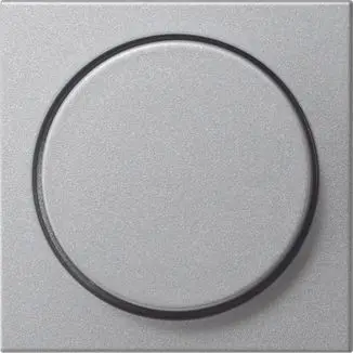 Produktfoto 1 von Abdeckung Drehdimmer System 55 Farbe alu
