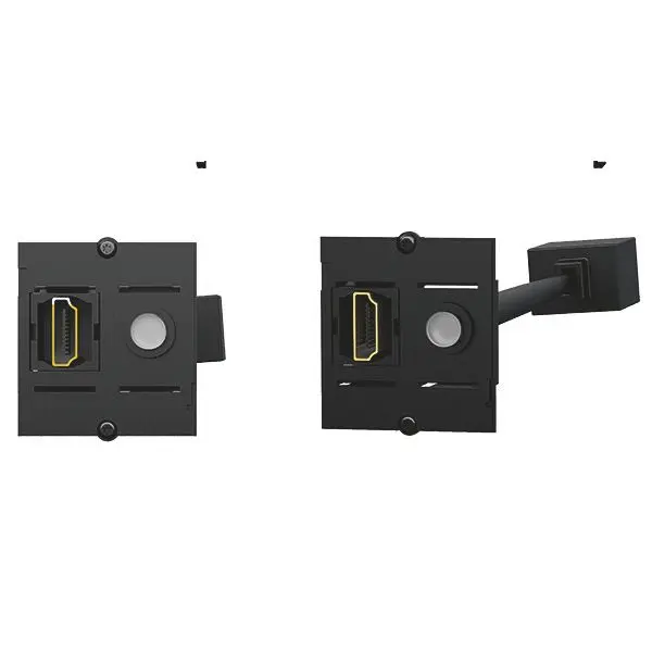 Produktfoto 1 von Custom Modul HDMI und Taster blau RJ11