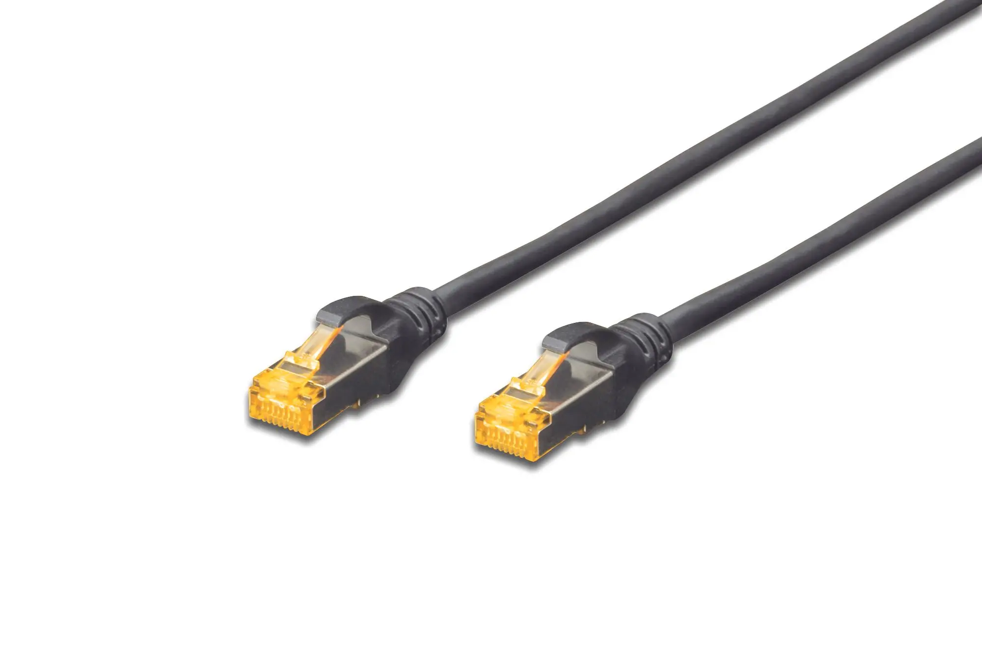 Produktfoto 1 von CAT 6A S-FTP Patchkabel Cu LSZH AWG 26/7 Länge 10m schwarz
