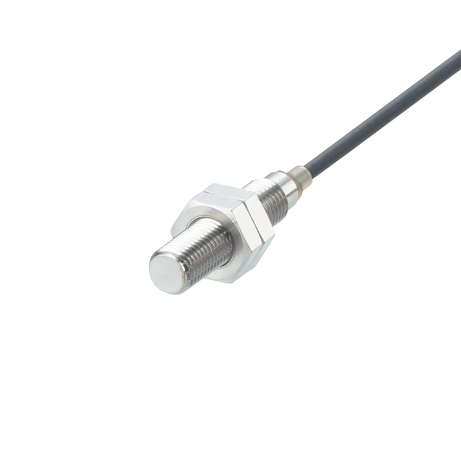Produktfoto 1 von Ind.Sensor M8x1 L=37,5 Sn=2mm bündig S DC NPN 2m PUR IP65-69K 3L 100Hz