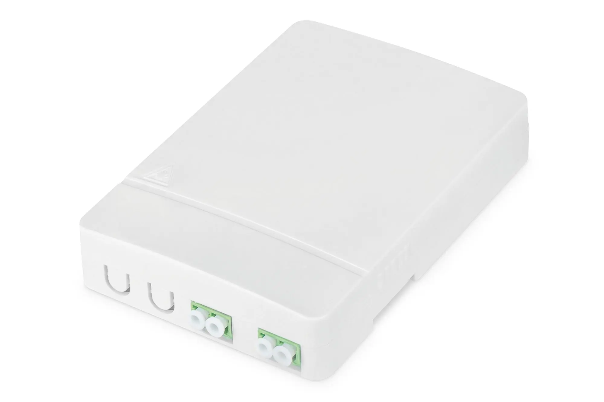 Produktfoto 1 von FTTH Gehäuse mit 2 x LC/APC DX Kupplung