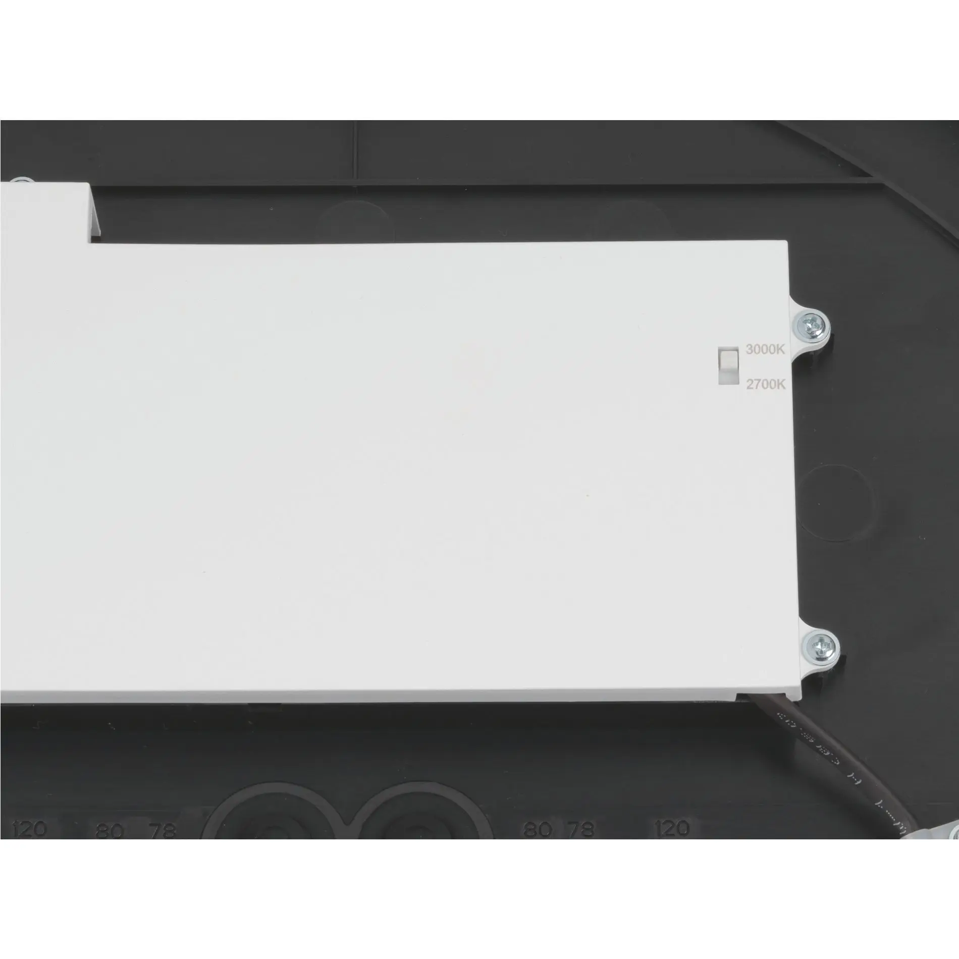 Produktfoto 1 von DECONA Wand- und Deckenaufbauleuchte rund 2700/3000K 23W PHASE schwarz