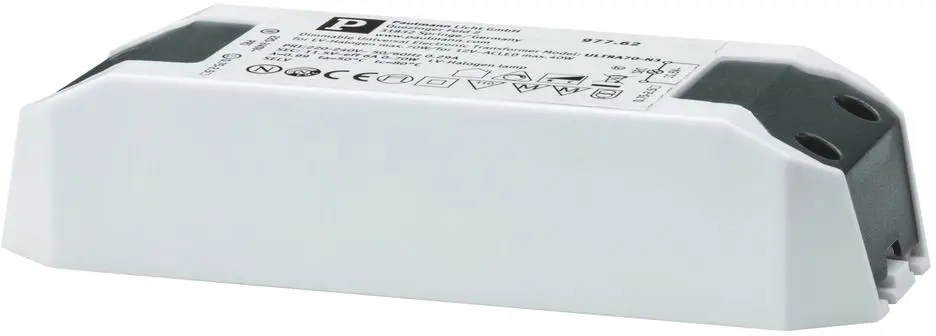 Produktfoto 1 von Elektroniktrafo Halo+LED 0-50W 230/12V