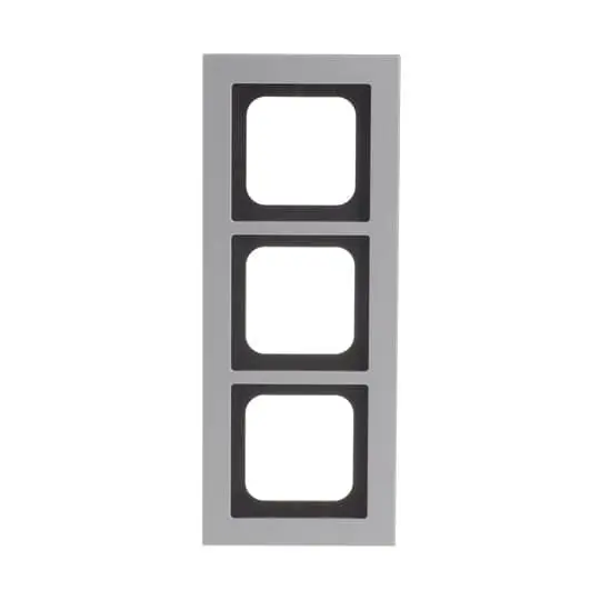 Produktfoto 1 von Abdeckrahmen, titan, Busch-axcent, Rahmen Busch-axcent