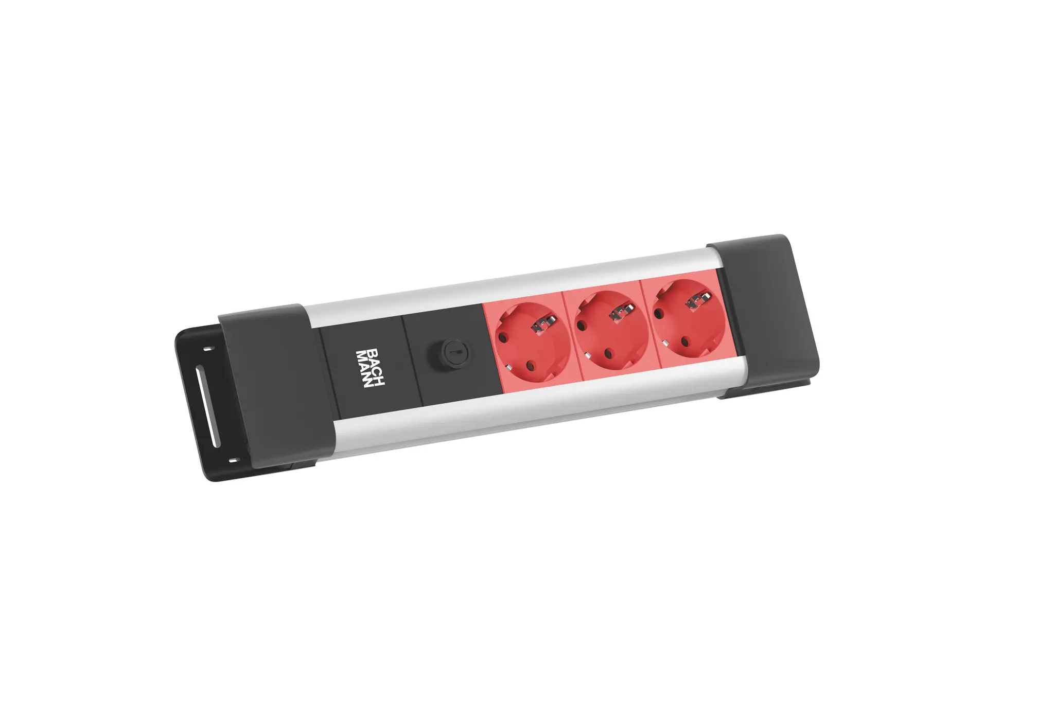 Produktfoto 1 von CONNECTUS 3xCEE7/3 rt 10 A Strom 2,0m C14-Stecker Grau