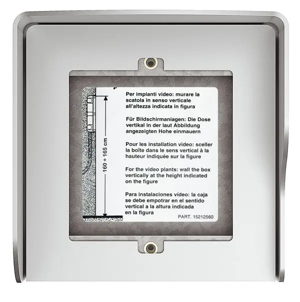 Produktfoto 1 von 1-moduliger APkasten, 1-reihig, Allmetal