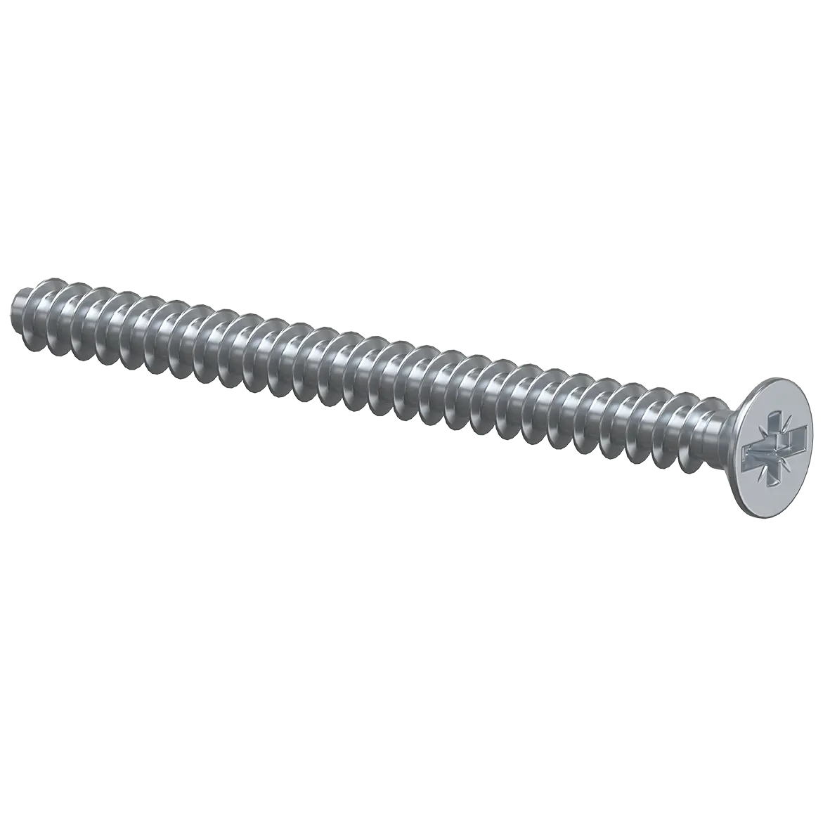 Produktfoto 1 von Geräteschraube PlusMinus Ø3,2x40mm gvz