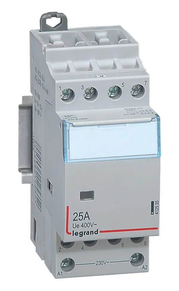 Produktfoto 1 von CX3 Schütz 230V 25A, 4 Schliesser , ohne Handschalter