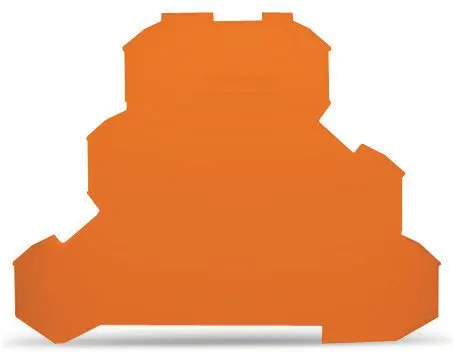 Produktfoto 1 von Abschluss- und Zwischenplatte,0,8 mm dick,orange