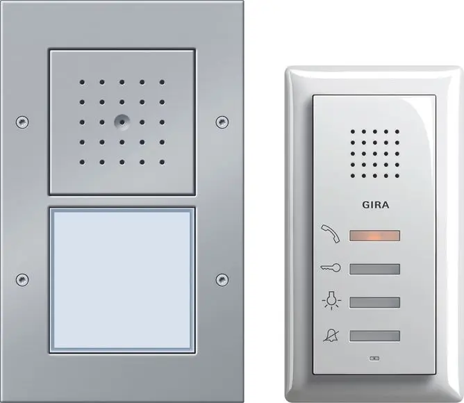 Produktfoto 1 von Einfam.haus-Paket Audio Türkommunikation Farbe alu