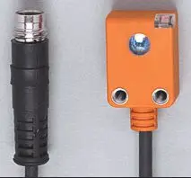 Produktfoto 1 von Einweglichtschranke Rotlicht Hell PNP 1,5m IP65 0,2m PUR-Kabel M8