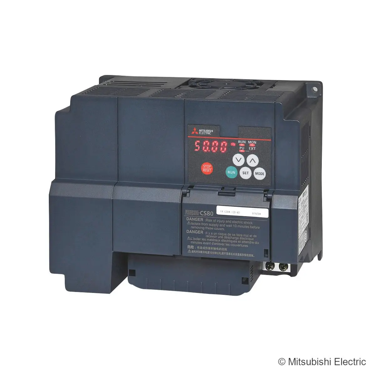 Produktfoto 1 von Umrichter, Nennleistung: 5,5kW, 3x380-480V, Nennstrom: 12A, IP20
