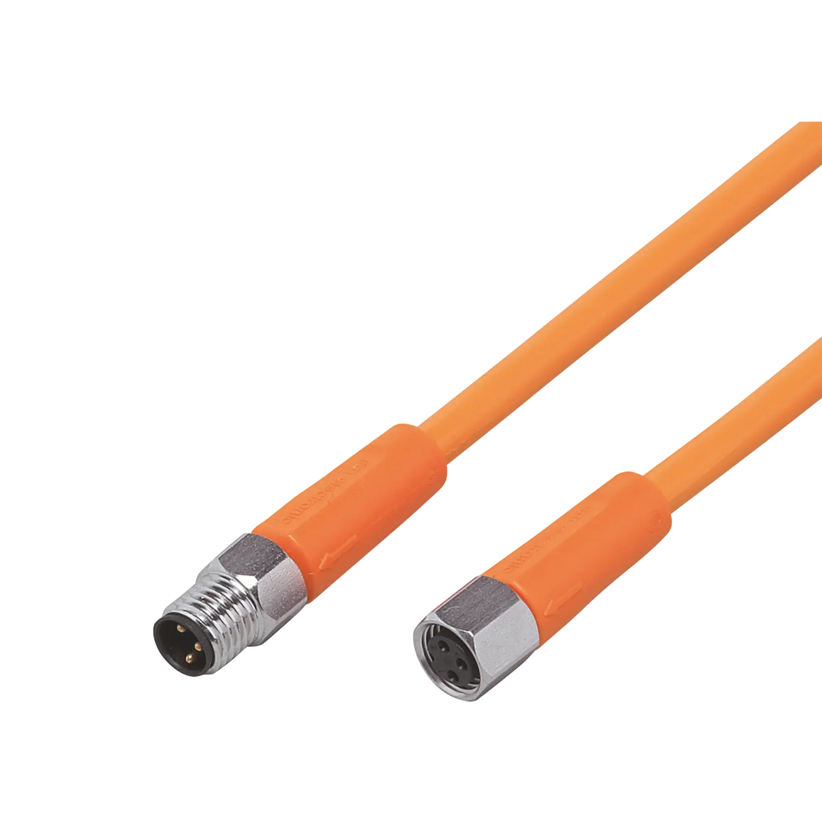 Produktfoto 1 von Verbindungskabel <50VAC 0,6m PVC Gehäuse PVC orange EPDM IP65/67-69K
