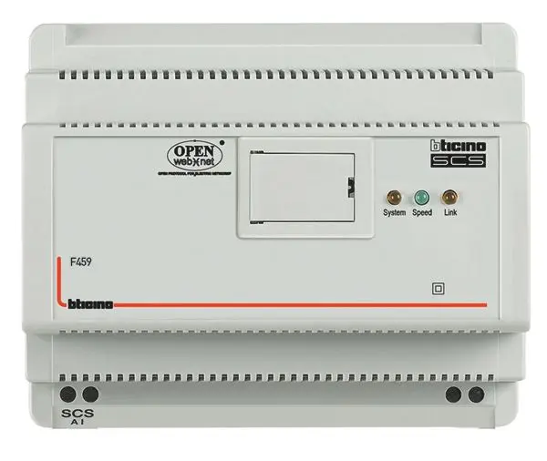 Produktfoto 1 von Interface zur Anbindung des NUVO-Soundsystems an MyHOME, 6 TE DIN