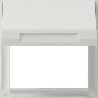 Produktfoto 1 von Adapterrahmen Klappdeckel TX44 WG UP reinweiß