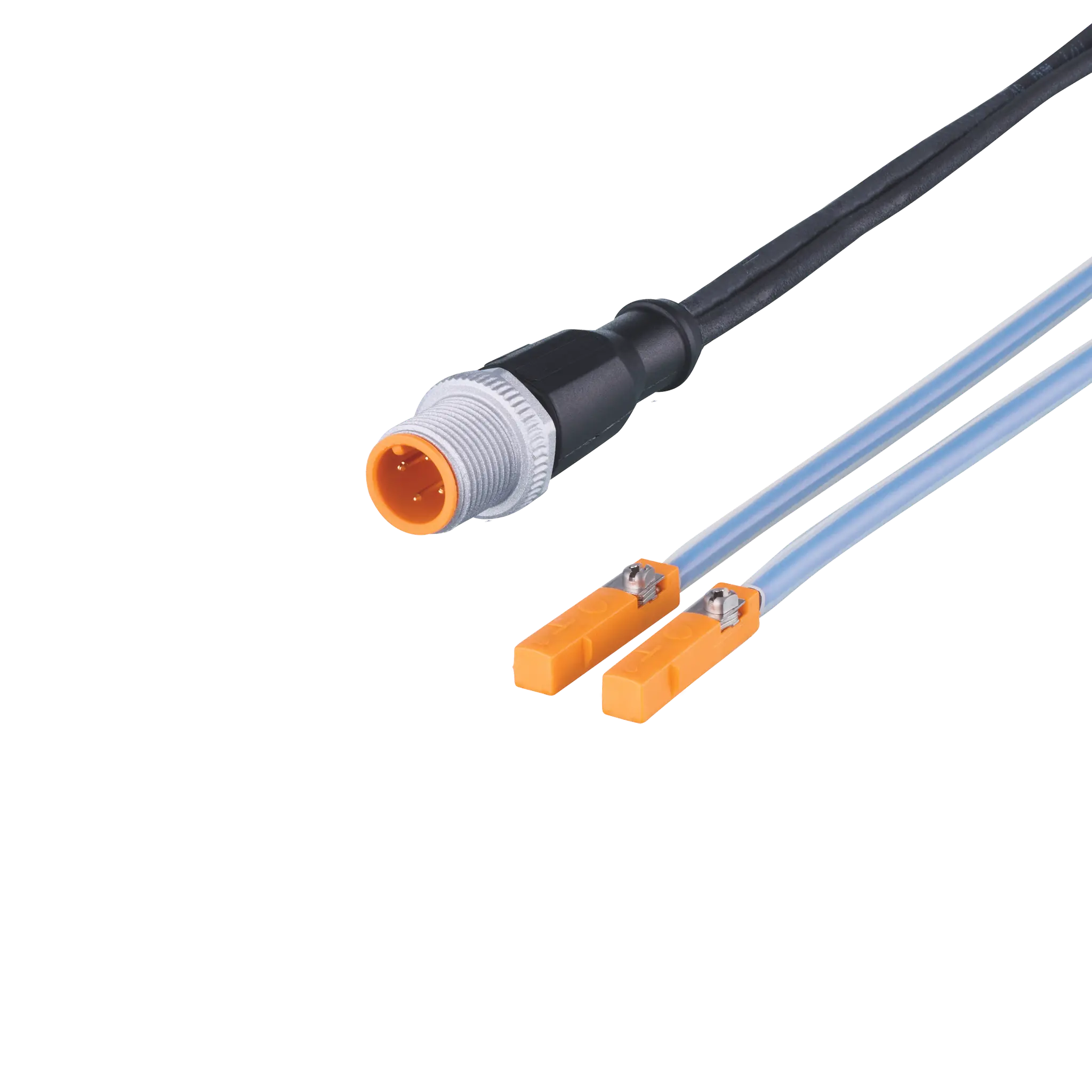 Produktfoto 1 von Zylindersensor GMR 25,3x5x6,5 1,5m T Schließer DC PNP 0,3m PUR M12 3L 9Hz
