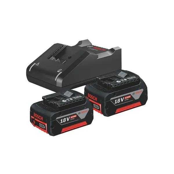 Produktfoto 1 von Akku Starter-Set: 2xGBA 18 Volt, 4.0 Ah und GAL 18V-40