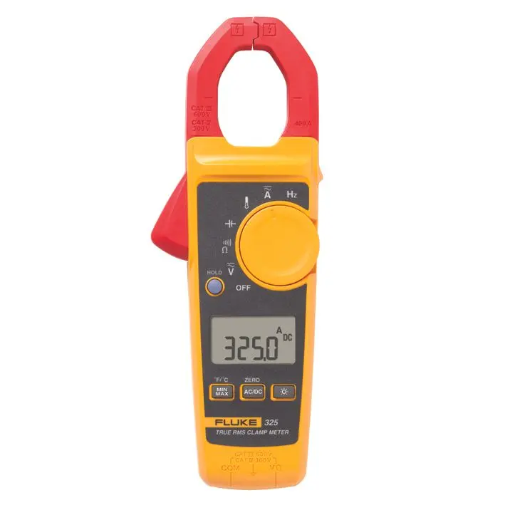 Produktfoto 1 von Echteffektiv-Strommesszange mit Temperaturmessung 400A AC/DC