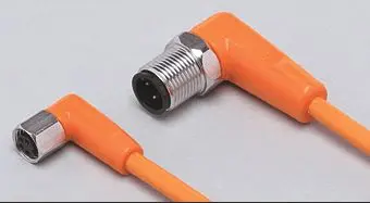 Produktfoto 1 von Verbindungskabel <50VAC 0,3m PVC Gehäuse PVC orange EPDM IP65/67-69K