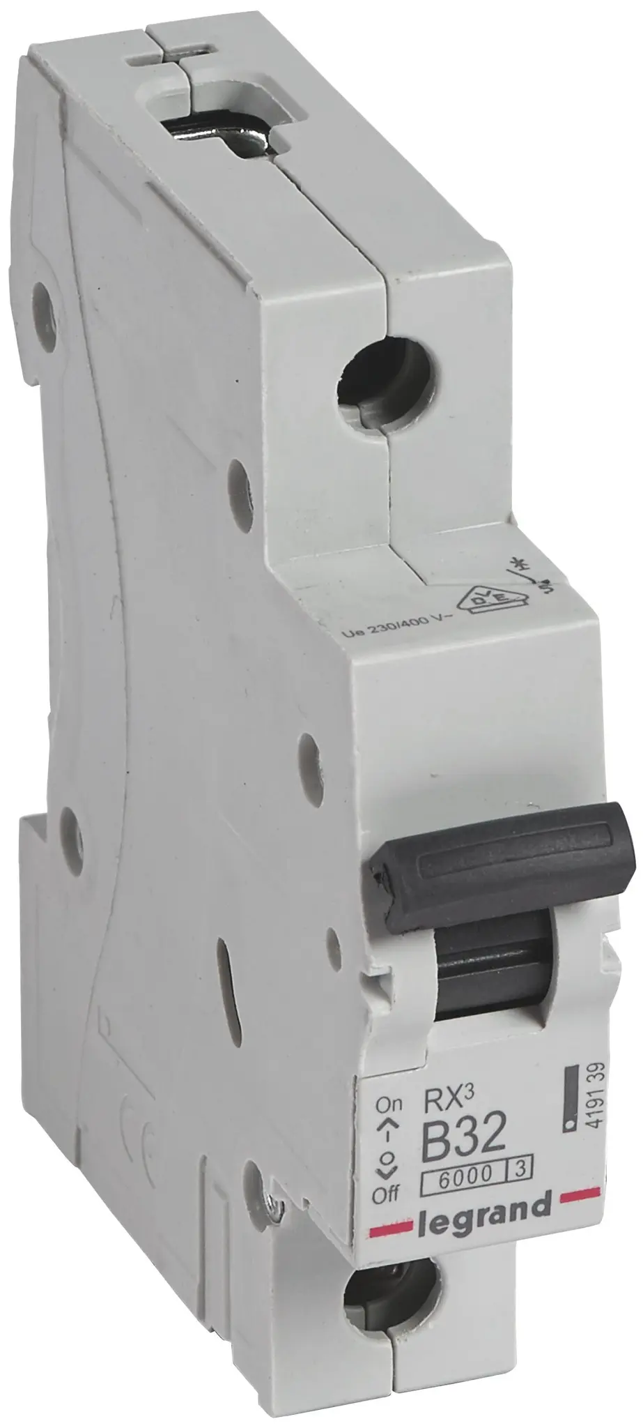Produktfoto 1 von RX3 LS-Schalter B-Char. 32A, 1-polig, 6kA, 230/400VAC, 1TE