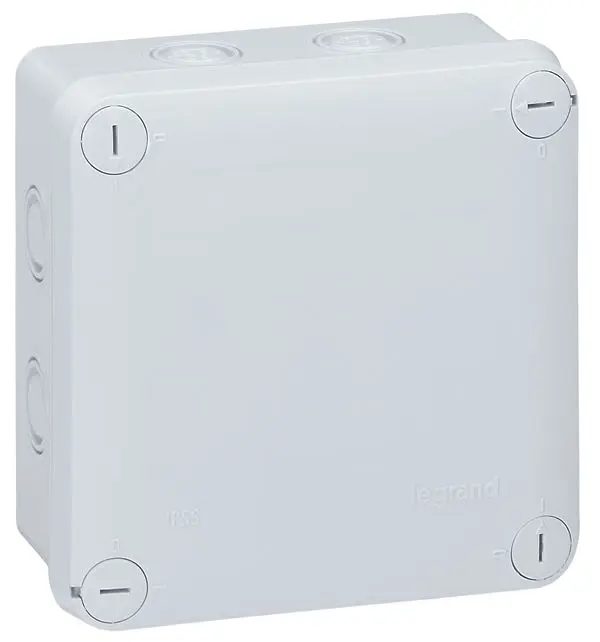 Produktfoto 1 von Abzweigdose Plexo, 105x105x55mm , IP 55, m.Vorprägung