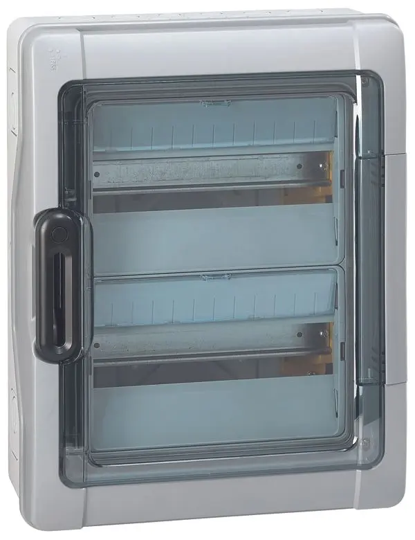 Produktfoto 1 von Feuchtraumverteiler Plexo³, AP, IP65-IK09, 2-reihig, 24 Module