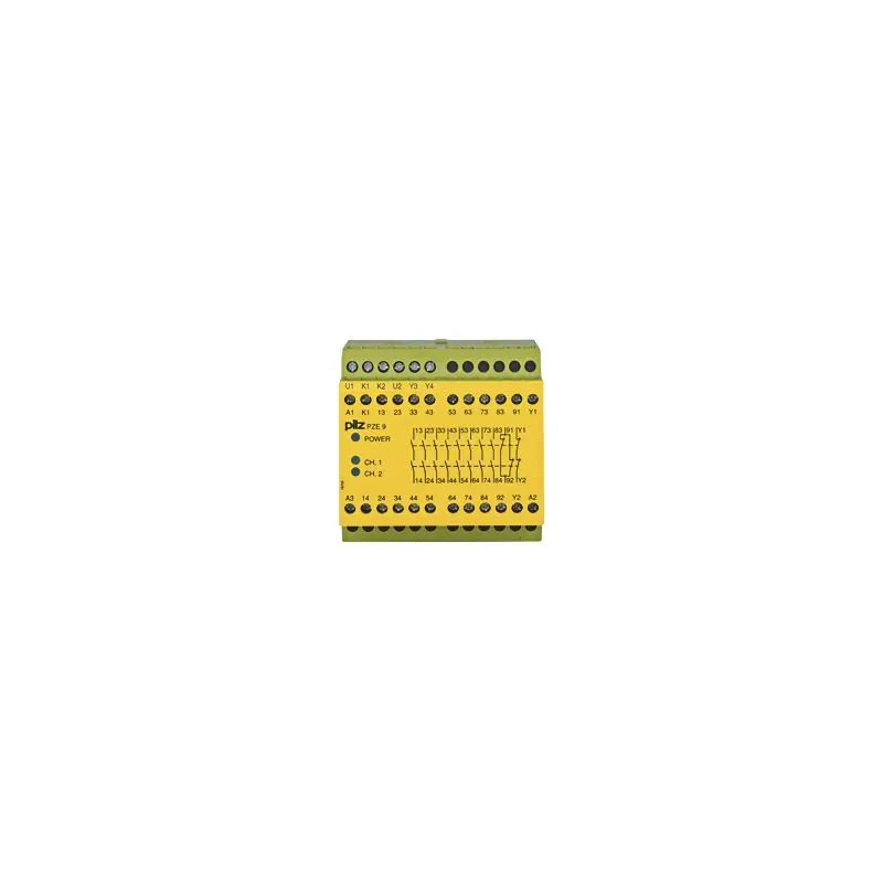 Produktfoto 1 von PZE 9 24VDC 8n/o 1n/c Kontakterweiterung