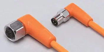 Produktfoto 1 von Verbindungskabel <50VAC 0,3m PVC Gehäuse PVC orange EPDM IP65/67-69K