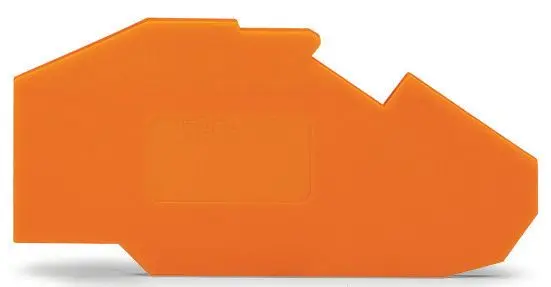 Produktfoto 1 von Abschluss- und Zwischenplatte,1,5 mm dick,orange