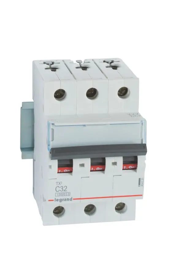 Produktfoto 1 von TX3 LS-Schalter C-Char. 32A, 3-polig, 10kA, 400VAC, 3TE