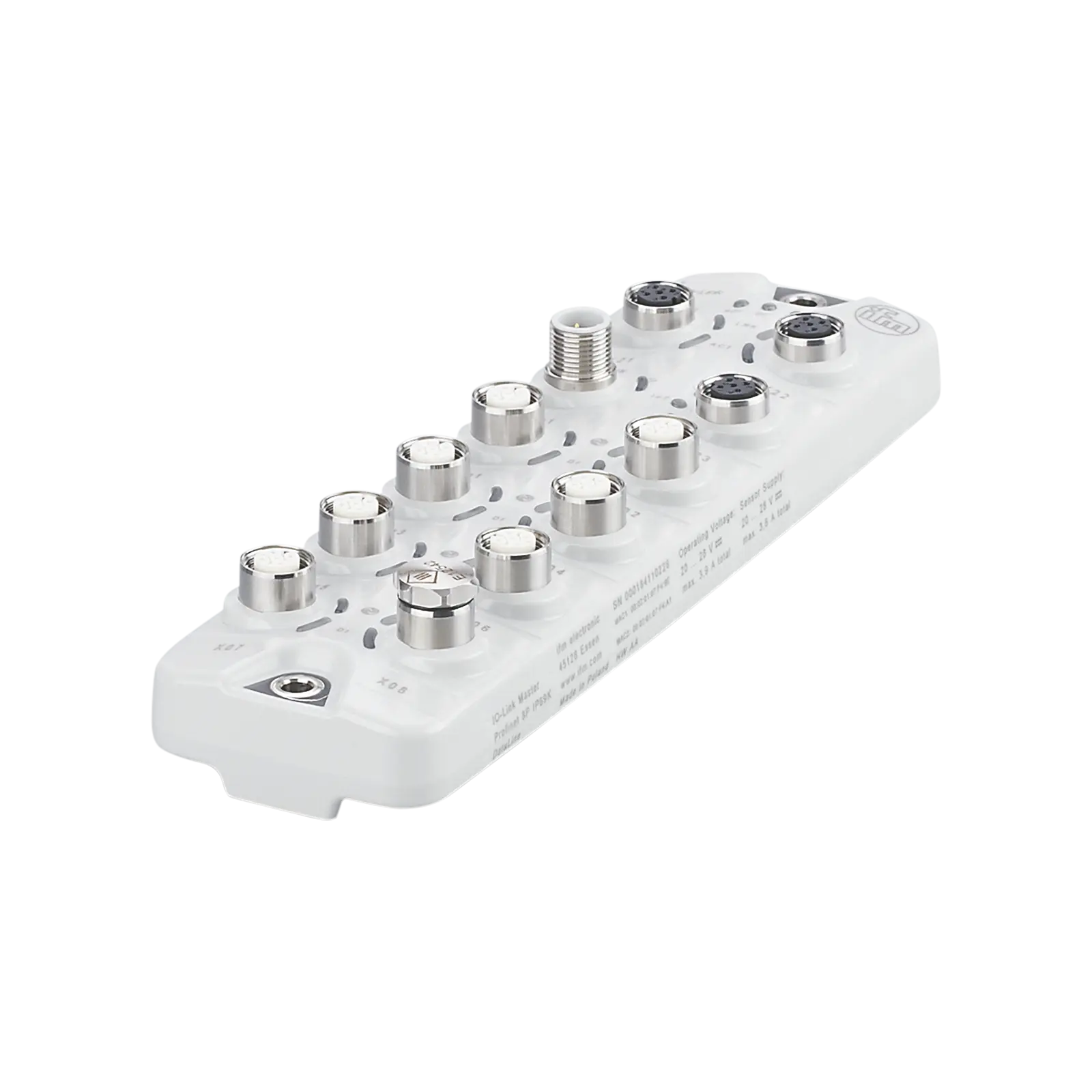 Produktfoto 1 von IO-Link-Master DataLine DE:16 DA:8 IP65/66/67/69K