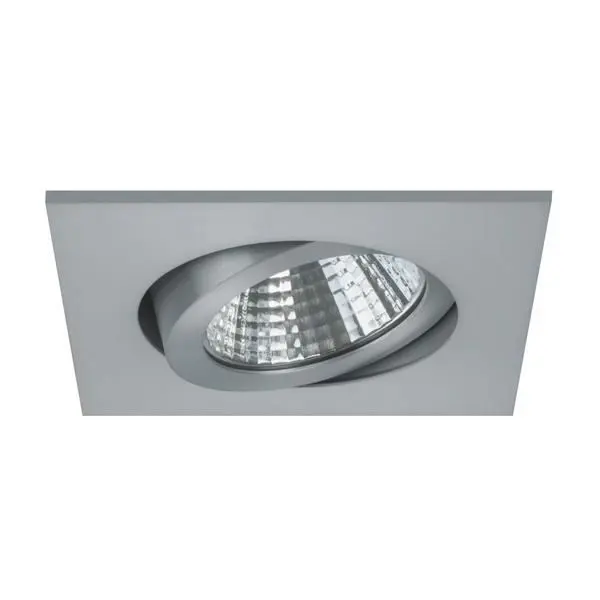 Produktfoto 1 von LED-Einbaustrahler, eckig 350mA,7W,2700K,alu