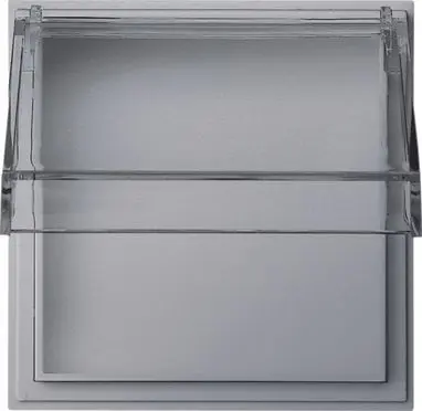 Produktfoto 1 von Adapterrahmen transparenter KD TX44 WG UP Farbe alu