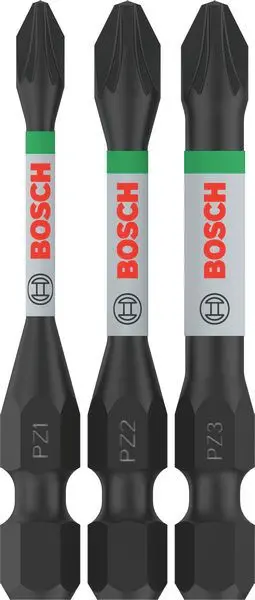 Produktfoto 1 von PRO Pozidriv Impact Bit, 55 mm, 3 pcs