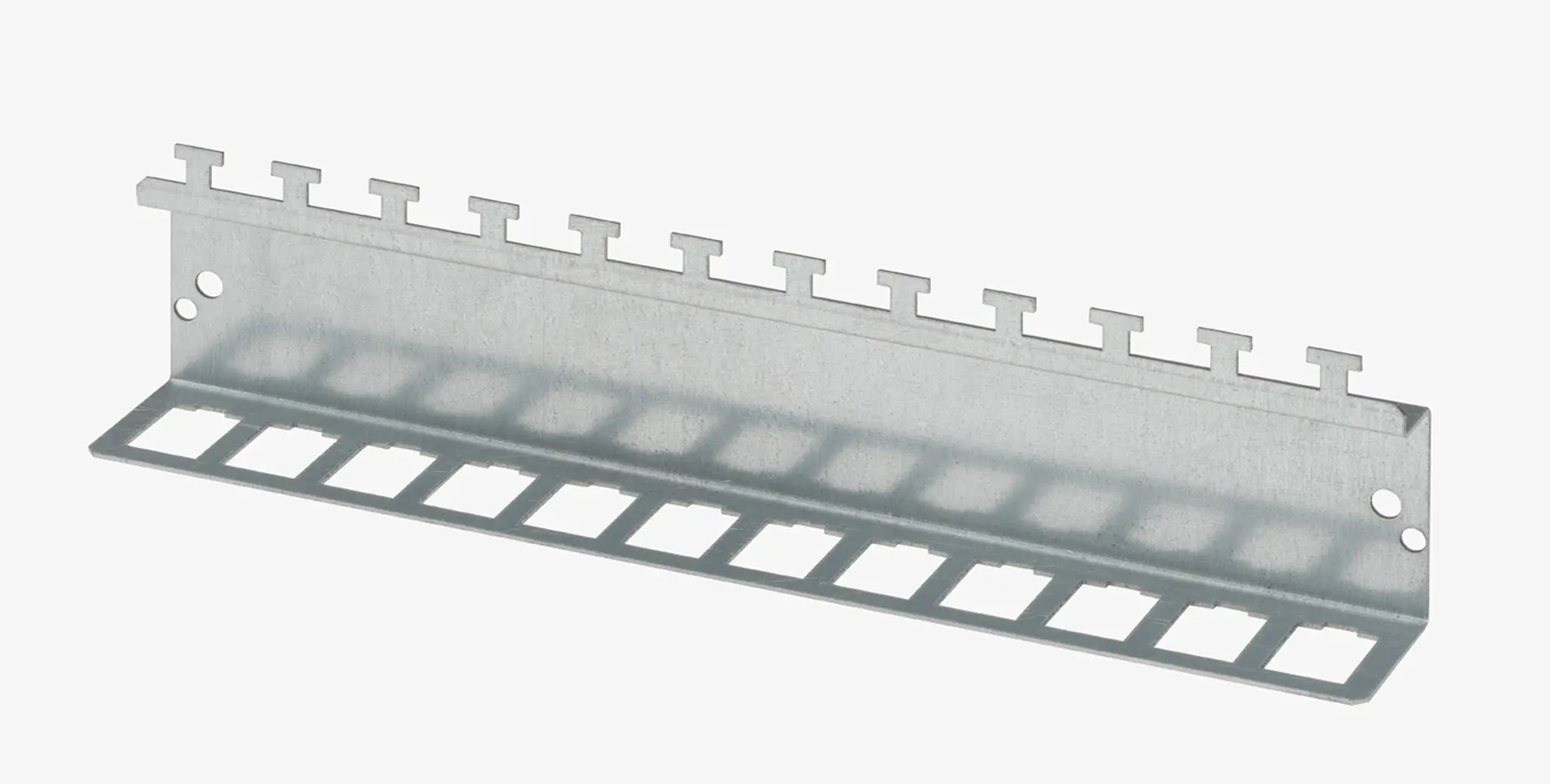 Produktfoto 1 von AMIGO Patch Panel AP für 12x Keystone Module (RJ45)