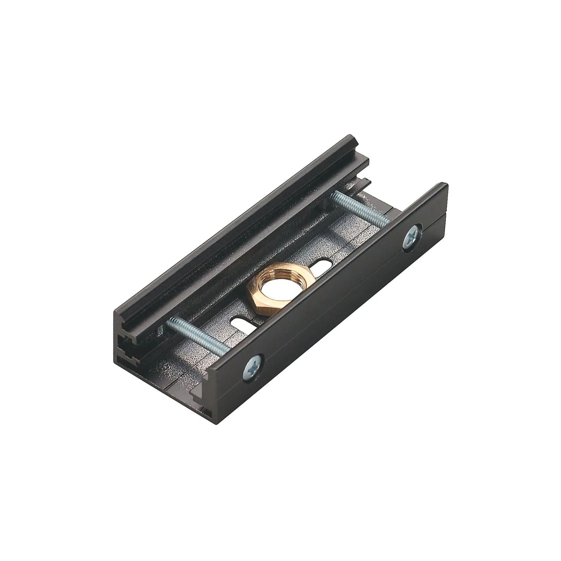 Produktfoto 1 von EUTRAC Stossstellenverbinder f.3Ph.Schiene schwarz