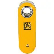Produktfoto 1 von PITreader key ye 4 Transponderschlüssel Kunststoff gelb