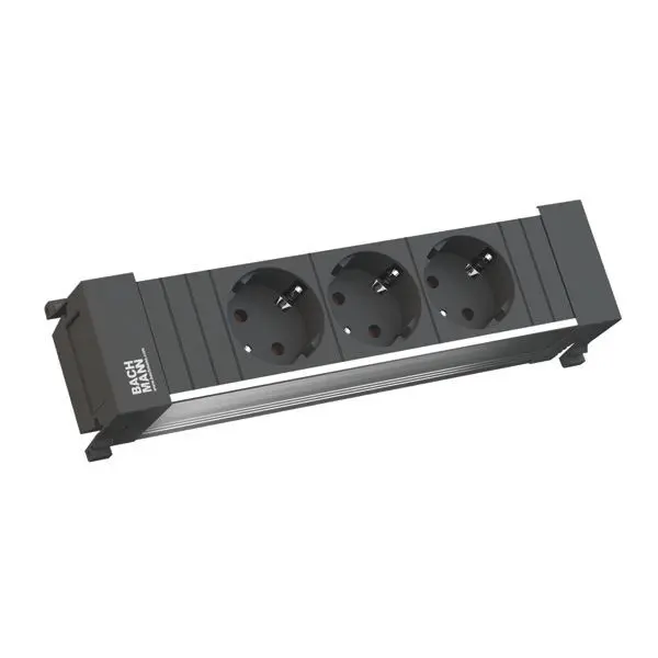 Produktfoto 1 von POWER FRAME 3xSchuko kurz