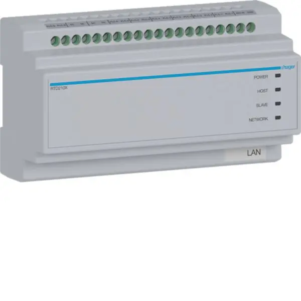 Produktfoto 1 von 2Draht Systemswitch 6-fach, Hager intercom IP
