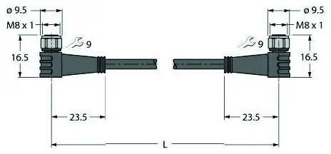 Produktfoto 1 von Aktuator- und Sensorleitung / PP-EPDM, Verbindungsleitung