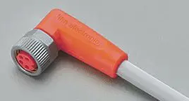 Produktfoto 1 von Anschlusskabel m.Buchse <50VAC 10m PUR Geh. TPU orange FKM IP65/67-69K
