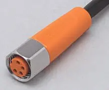 Produktfoto 1 von Anschlusskabel m.Buchse <50VAC 10m PUR Geh. TPU orange FKM IP65/67-69K